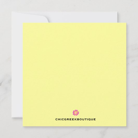 Uitnodiging van Tropical Luau (Achterkant)