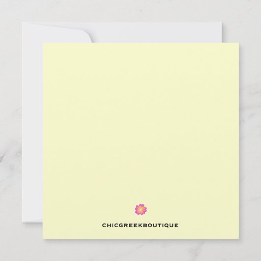 Uitnodiging van Tropical Luau (Achterkant)