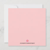 Uitnodiging van Tropical Luau (Achterkant)