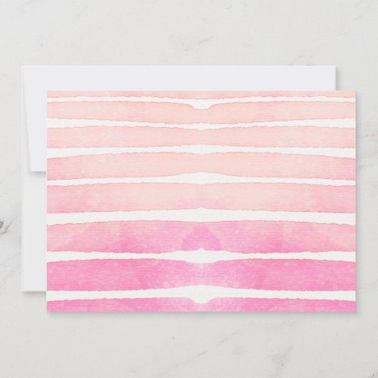 Uitnodiging van Tropische Aloha Birthday (Achterkant)