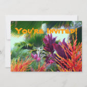 Uitnodiging van Tropische Partij (Voorkant)