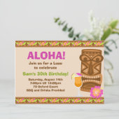 Uitnodiging van Tropische Partij (Staand voorkant)