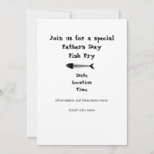 Uitnodiging van vaderdag (Achterkant)