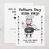 Uitnodiging van vaderdag (Voorkant / Achterkant)