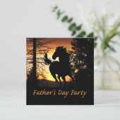 Uitnodiging van vaderdag (Staand voorkant)