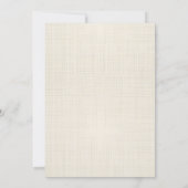 Uitnodiging van valentijn om Baby van mannen en vr (Achterkant)