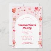Uitnodiging van valentijnse partij (Voorkant)