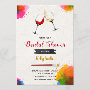 Uitnodiging van vrijgezellenfeest tekenen