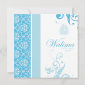 Uitnodiging van Walima - Islamitische bruiloft (Voorkant)