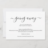 Uitnodiging van wegpartij (Voorkant)