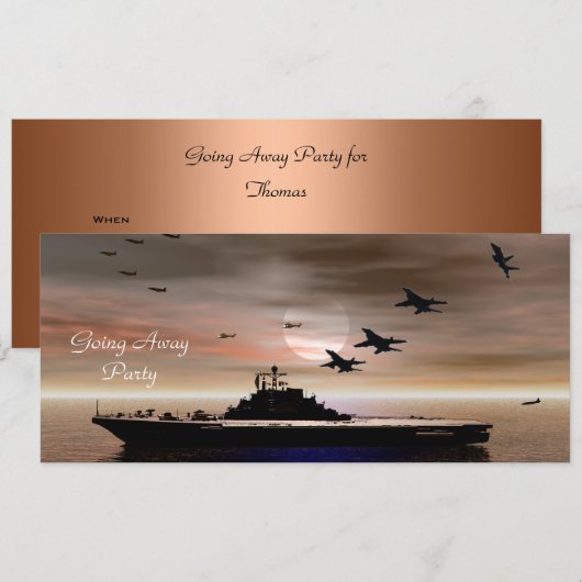 Uitnodiging van wegpartij (Voorkant / Achterkant)