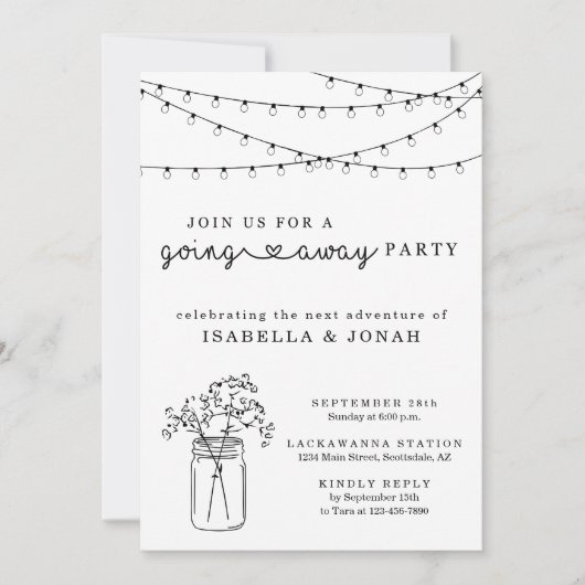 Uitnodiging van wegpartij (Voorkant)