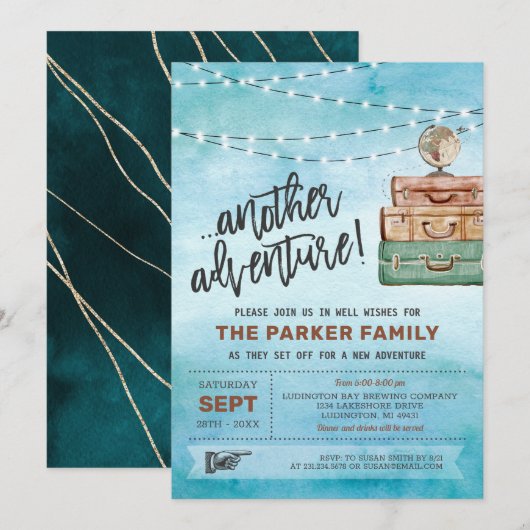 Uitnodiging van wegpartij (Voorkant / Achterkant)