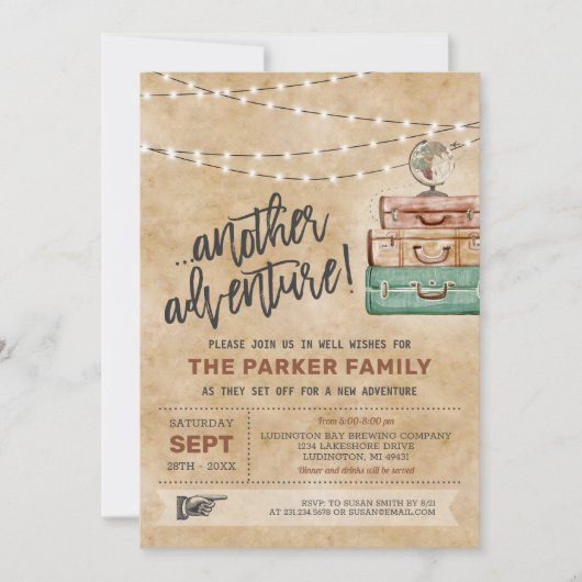 Uitnodiging van wegpartij (Voorkant)