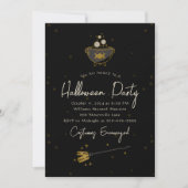 Uitnodiging van Witch Adult Halloween Party (Voorkant)