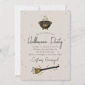 Uitnodiging van Witch Adult Halloween Party (Voorkant)