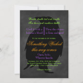 Uitnodiging van Wschad Raven Halloween (Voorkant)