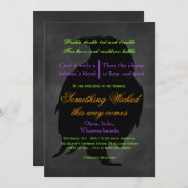 Uitnodiging van Wschad Raven Halloween (Voorkant / Achterkant)