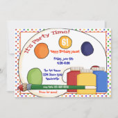 Uitnodiging verf (Voorkant)