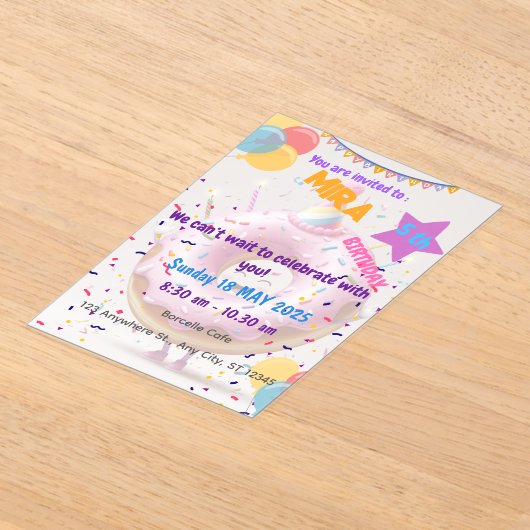 UITNODIGING VERJAARDAG (Laagn)