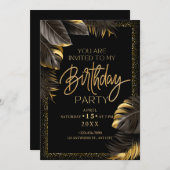 uitnodiging Verjaardag (Voorkant / Achterkant)