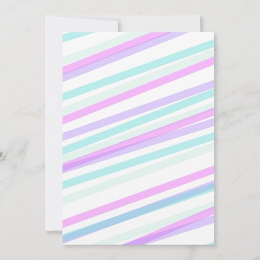 Uitnodiging verjaardagsfeest broer/zus, Dubbele ve (Achterkant)