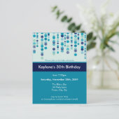 UITNODIGING VERJAARDAGSFEEST:: discotek 3 (Staand voorkant)