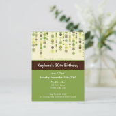 UITNODIGING VERJAARDAGSFEEST:: discotek 4 (Staand voorkant)