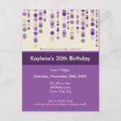 UITNODIGING VERJAARDAGSFEEST:: discotek 7 (Voorkant)