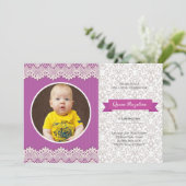 Uitnodiging Verjaardagsfeest Sjabloon (Staand voorkant)