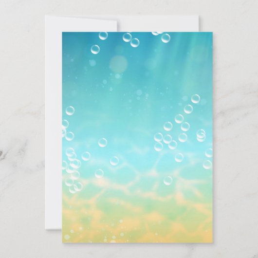 Uitnodiging verjaardagsfeest thema vintage haai (Achterkant)