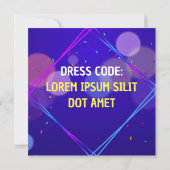 Uitnodiging verjaardagsfeestje (Achterkant)