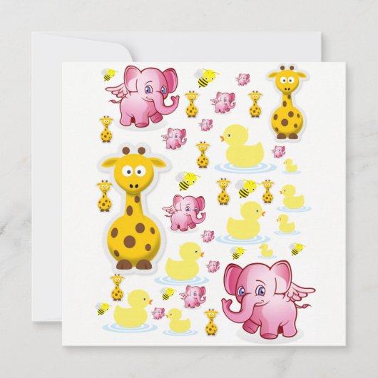 Uitnodiging Verjaardagskaart (Voorkant)