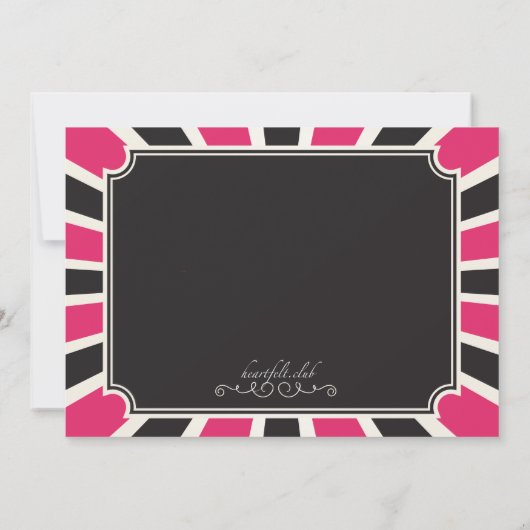 Uitnodiging via Hot Bachelorette (Achterkant)