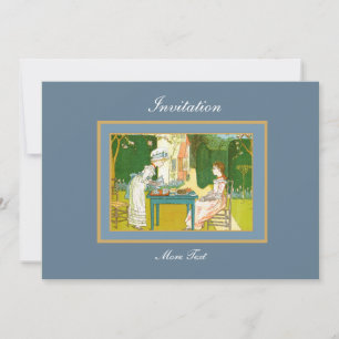 Uitnodiging  Victoriaans Tea Partij