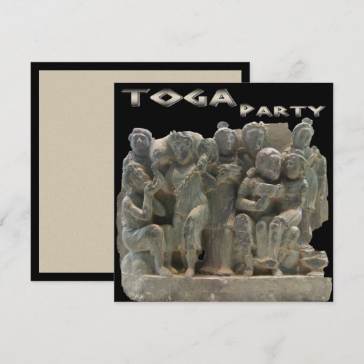 Uitnodiging vieren (Voorkant / Achterkant)