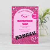 Uitnodiging vieren & verjaardag (Staand voorkant)