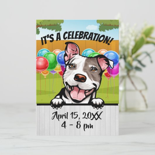 Uitnodiging viering (Staand voorkant)