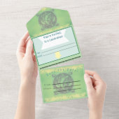 Uitnodiging Vissen Horoscoop Thema (Afscheurbaar)