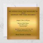 Uitnodiging Voetbal Football (Achterkant)