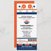 Uitnodiging Voetbalkaartjes Jongensavond (Voorkant / Achterkant)