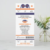 Uitnodiging Voetbalkaartjes Jongensavond (Staand voorkant)