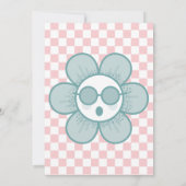 Uitnodiging voor 10 jarig meisje (Achterkant)