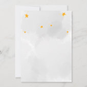 Uitnodiging voor 1 jaar oude dag van geboorte (Achterkant)