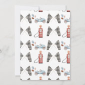 Uitnodiging voor 1e verjaardag Fast One (Achterkant)