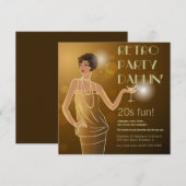 uitnodiging voor 20 partijen (Voorkant / Achterkant)