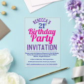 Uitnodiging voor 21e verjaardagsfeestje (Insitu (Huwelijk))
