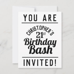 Uitnodiging voor 21e verpartij