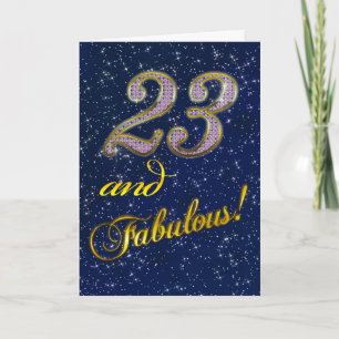 Uitnodiging voor 23ste verjaardagsfeestje