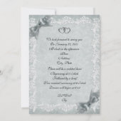 Uitnodiging voor 25-jarig huwelijksjubileumfeest e (Achterkant)